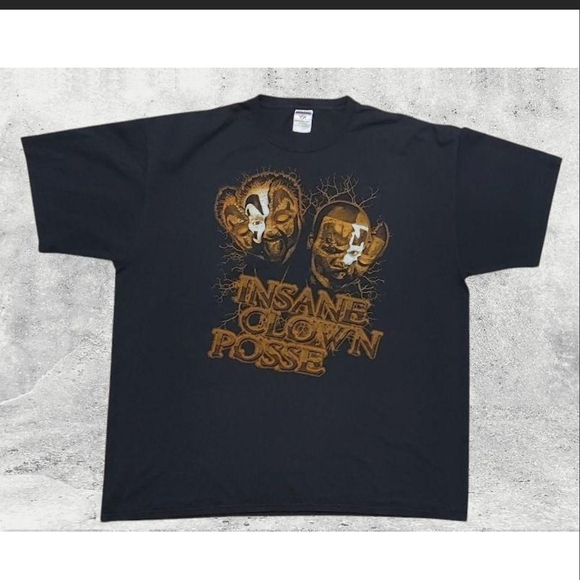 Jerzees Other - Vtg 2008 ICP Insane Clown Posse Hallowicked T-Shirt Jerzees Black 3XL Rare